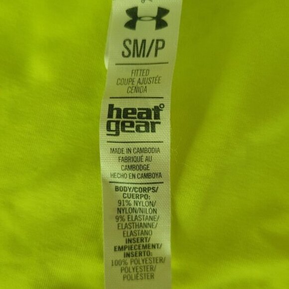Under Armour Tank Top Women's  Running Heatgear Fitted Tank Top Sz S - Picture 3 of 5
